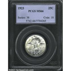 1923 25C MS66 PCGS.