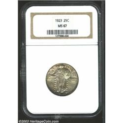 1923 25C MS67 NGC.