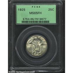 1925 25C MS65 Full Head PCGS.