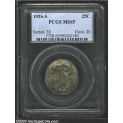 1926-S 25C MS65 PCGS.
