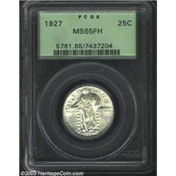 1927 25C MS65 Full Head PCGS.