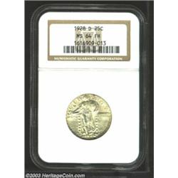 1928-D 25C MS64 Full Head NGC.