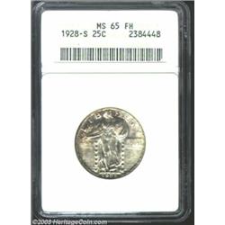 1928-S 25C MS65 Full Head ANACS.