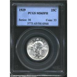 1929 25C MS65 Full Head PCGS.