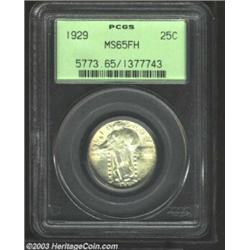 1929 25C MS65 Full Head PCGS.