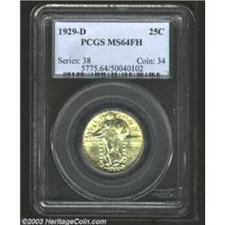1929-D 25C MS64 Full Head PCGS.