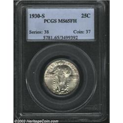 1930-S 25C MS65 Full Head PCGS.