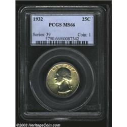 1932 25C MS66 PCGS.