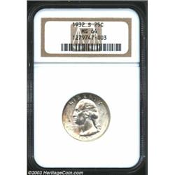 1932-S 25C MS64 NGC.