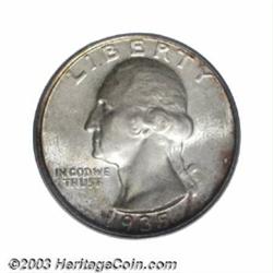 1935-D 25C MS67 PCGS.