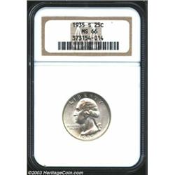 1935-S 25C MS66 NGC.