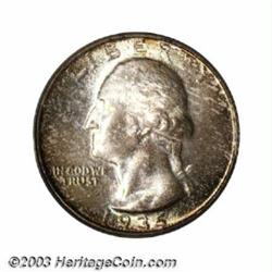 1935-S 25C MS67 PCGS.