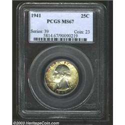 1941 25C MS67 PCGS.