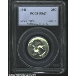 1941 25C PR67 PCGS.