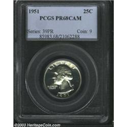 1951 25C PR68 Cameo PCGS.