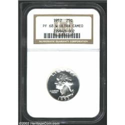 1952 25C PR68 Deep Cameo NGC.