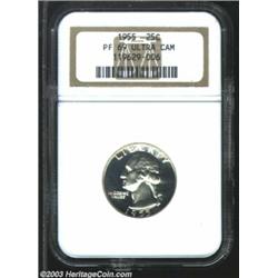1955 25C PR69 Deep Cameo NGC.