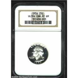 1956 25C PR69 Deep Cameo NGC.