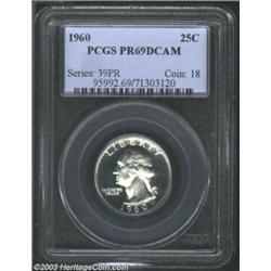 1960 25C PR69 Deep Cameo PCGS.