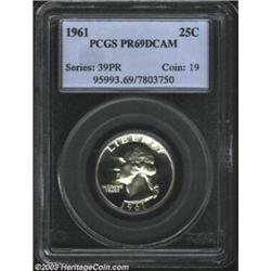 1961 25C PR69 Deep Cameo PCGS.