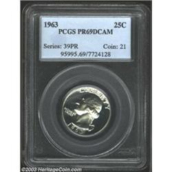 1963 25C PR69 Deep Cameo PCGS.
