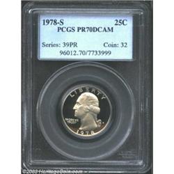 1978-S 25C PR70 Deep Cameo PCGS.