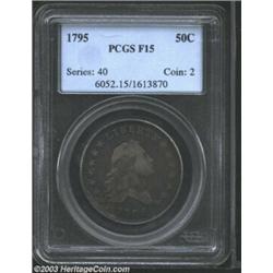 1795 50C Fine 15 PCGS.