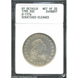 1795 50C --Scratched, Cleaned--ANACS, XF Details, Net VF20.