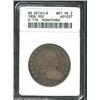 Image 1 : 1806 50C Pointed 6, Stem--Scratched--ANACS. AG Details, Net Fair 2.