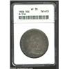 Image 1 : 1806 50C Pointed 6, Stem VF35 ANACS.