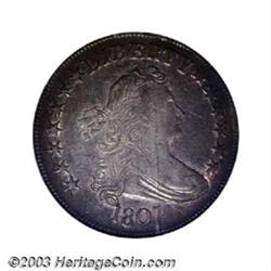 1807 50C Draped Bust AU50 NGC.