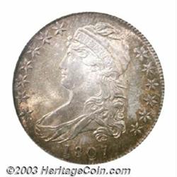 1807 50C Large Stars, 50 Over 20 MS65 PCGS.