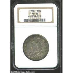 1808 50C AU55 NGC.