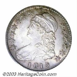 1813 50C 50C Over UNI MS63 PCGS.