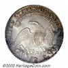 Image 2 : 1813 50C 50C Over UNI MS63 PCGS.