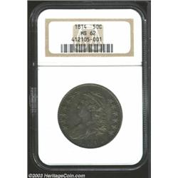 1814 50C MS62 NGC.