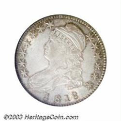 1818/7 50C Small 8 MS64 NGC.