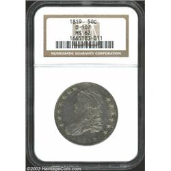 1819 50C MS62 NGC.