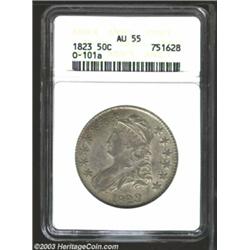 1823 50C Patched 3 AU55 ANACS.