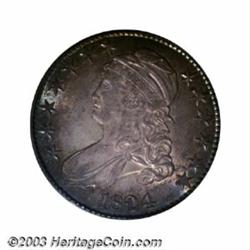 1824 50C MS64 PCGS.