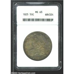 1825 50C MS63 ANACS.