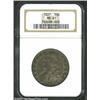 Image 1 : 1827 50C Square Base 2 MS61 NGC.