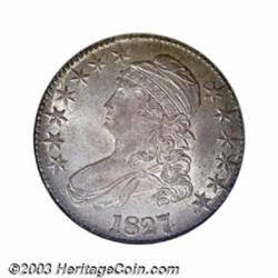 1827/6 50C MS64 NGC.