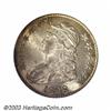 Image 1 : 1828 50C Curl 2, No Knob MS64 NGC.