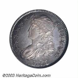 1828 50C Square 2, Small 8 MS63 NGC.