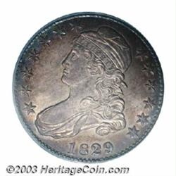 1829/7 50C MS64 PCGS.