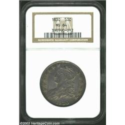 1830 50C Small 0 MS64 NGC.