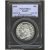 Image 1 : 1830 50C Small 0 MS64 PCGS.