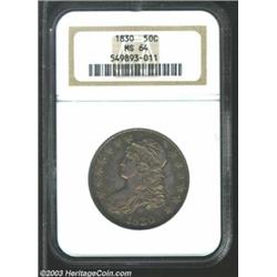 1830 50C Small 0 MS64 NGC.