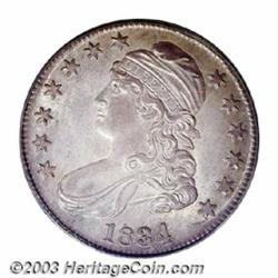 1834 50C Large Date, Small Letters MS64 PCGS.